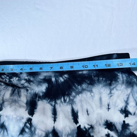 Young Fabulous Broke Set Carmen Tie Front Top Aiko Wide Leg Pants XS Blue TieDye - Picture 10 of 16